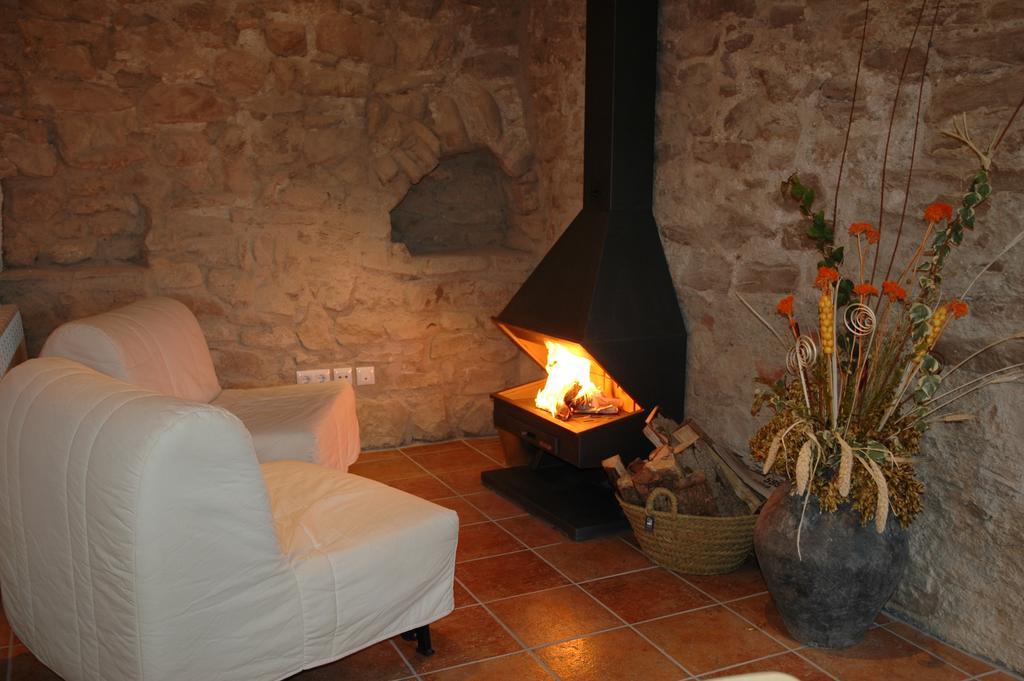 Casa Con Chimenea Y Vista Al Valle - Cal Valeriet Montsonis Exterior foto